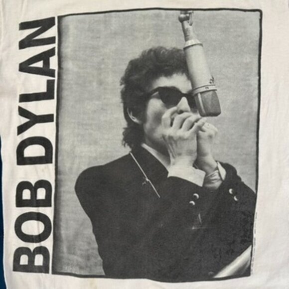 Vintage 1994 BOB DYLAN Tour T-Shirt Tee Large Bought At Concert - Picture 3 of 9